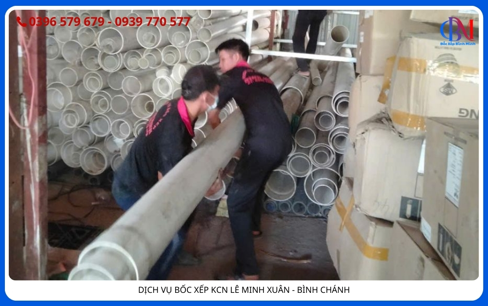 Dịch vụ bốc xếp kcn lê minh xuân